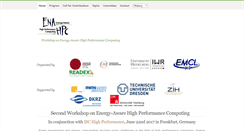 Desktop Screenshot of ena-hpc.org